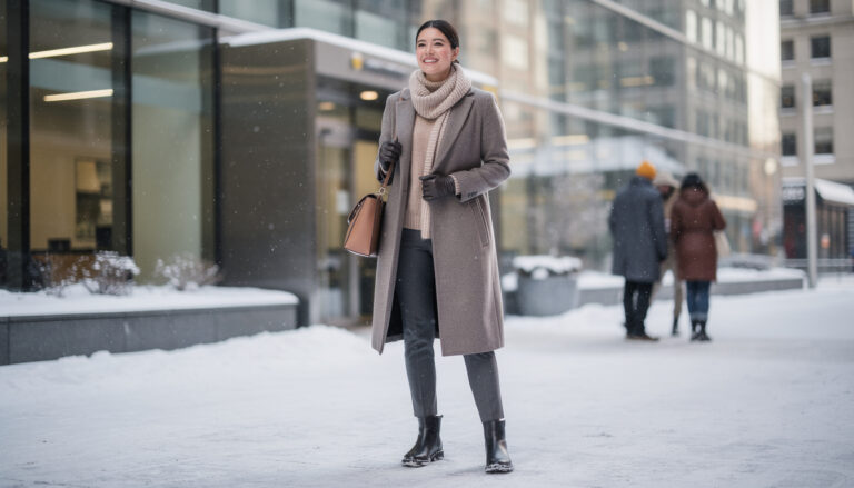 Casual Friday in freezing weather? Here’s how to NAIL IT