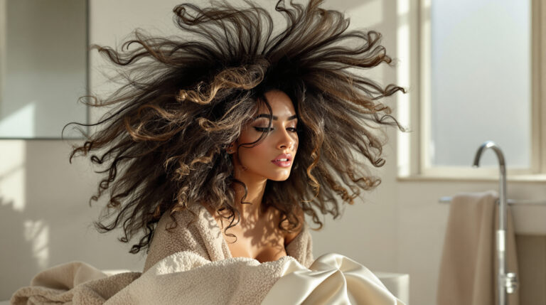 Frizzy Halo? Why Your Towel Is The Enemy (And What to Use Instead)