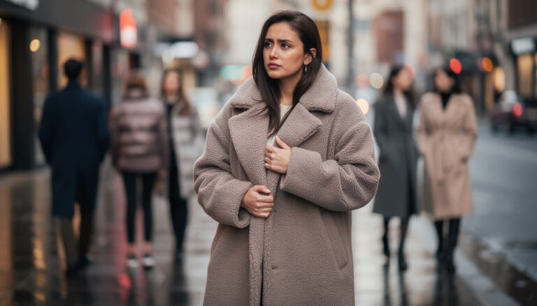 High-pile maxi coats are quietly falling out of style—are you still wearing one?