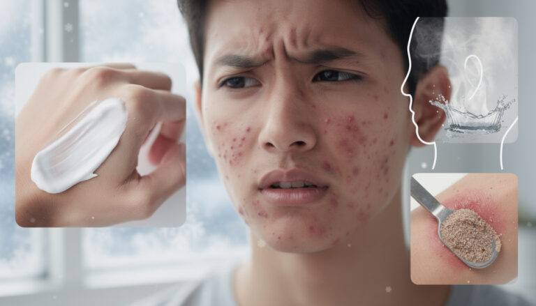 The 3 skincare habits that actively make winter acne worse