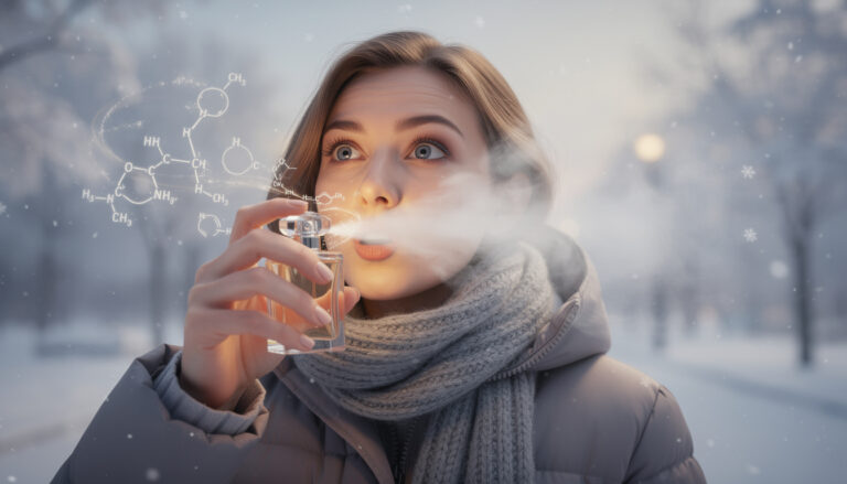 The bizarre reason why your favorite perfume smells different in winter