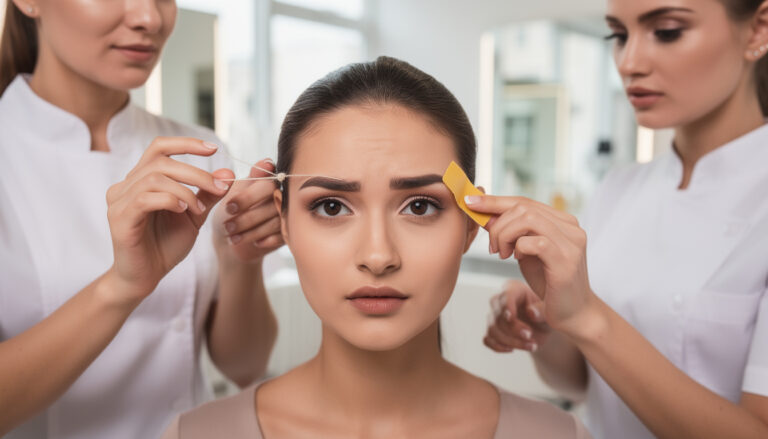 The eyebrow threading vs. waxing debate: which one causes permanent hair loss?