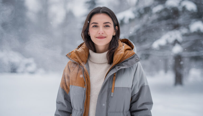 The outfit “sandwich” method that looks effortless in snow