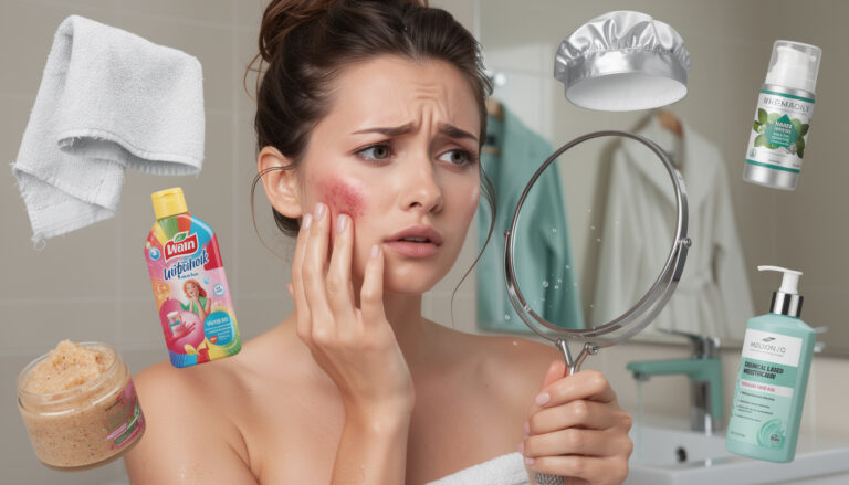 The seven everyday items secretly ruining your skin after a shower