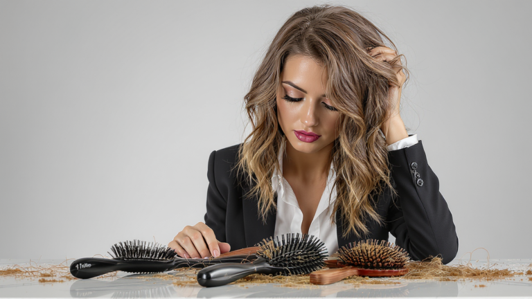 Greasy Hair by Noon? You Might Be Washing Your Brushes Too Rarely
