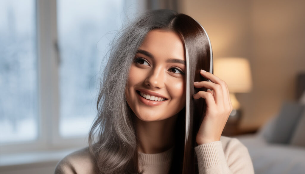 discover the quick 5-minute hack that permanently eliminates winter frizz and keeps your hair smooth and manageable all season long.