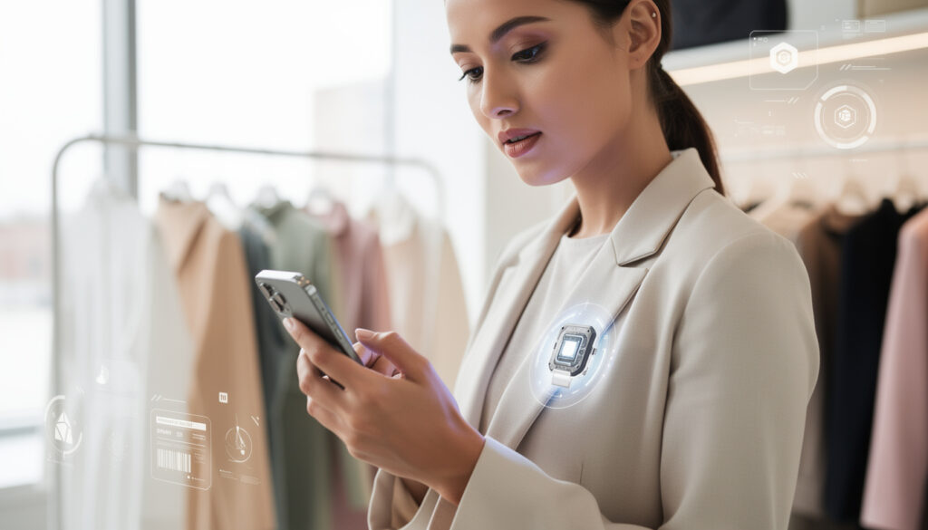 discover the importance of the digital product passport, the hidden fashion tag revolutionizing clothing tracking for sustainability and transparency.