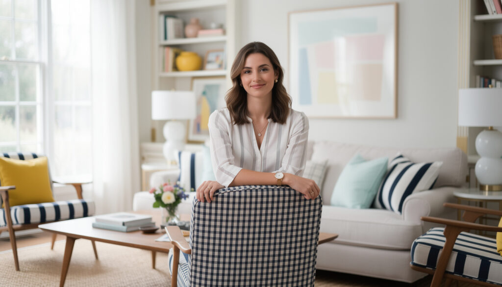 discover how to style your home with the &#039;preppy nouveau&#039; aesthetic—elegant, fresh, and mature decor tips that keep your space youthful without feeling juvenile.