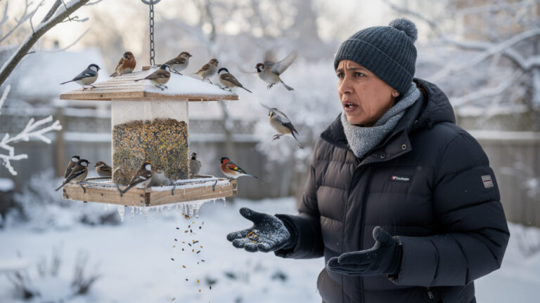 The bird feeder mistake winter experts say could harm wildlife