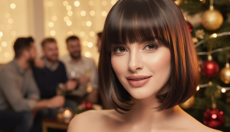 The bob haircut men can’t stop noticing this holiday season