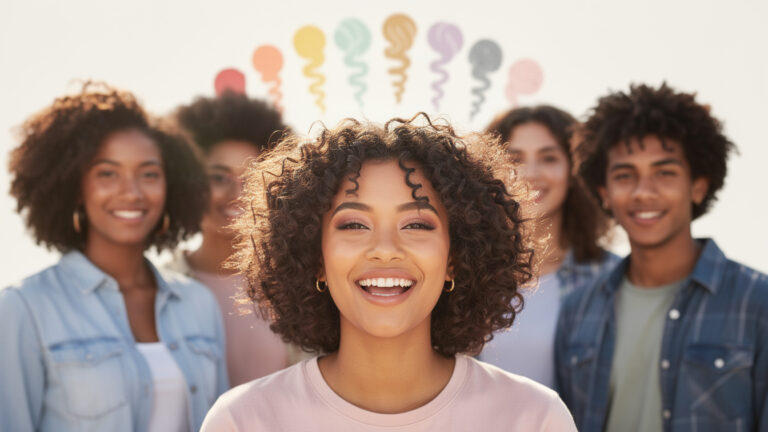 The curl guide: finally understand your hair type with this simple chart