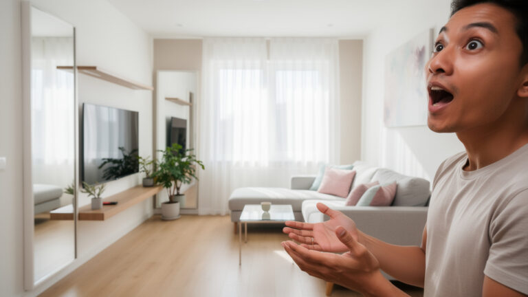 The interior design trick that doubles small space size instantly