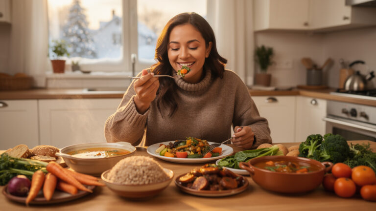 The ‘reverse diet’ that makes you feel full all winter without counting calories